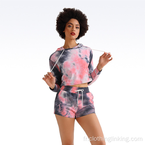 Ensemble survêtement Tie Dye pour femme